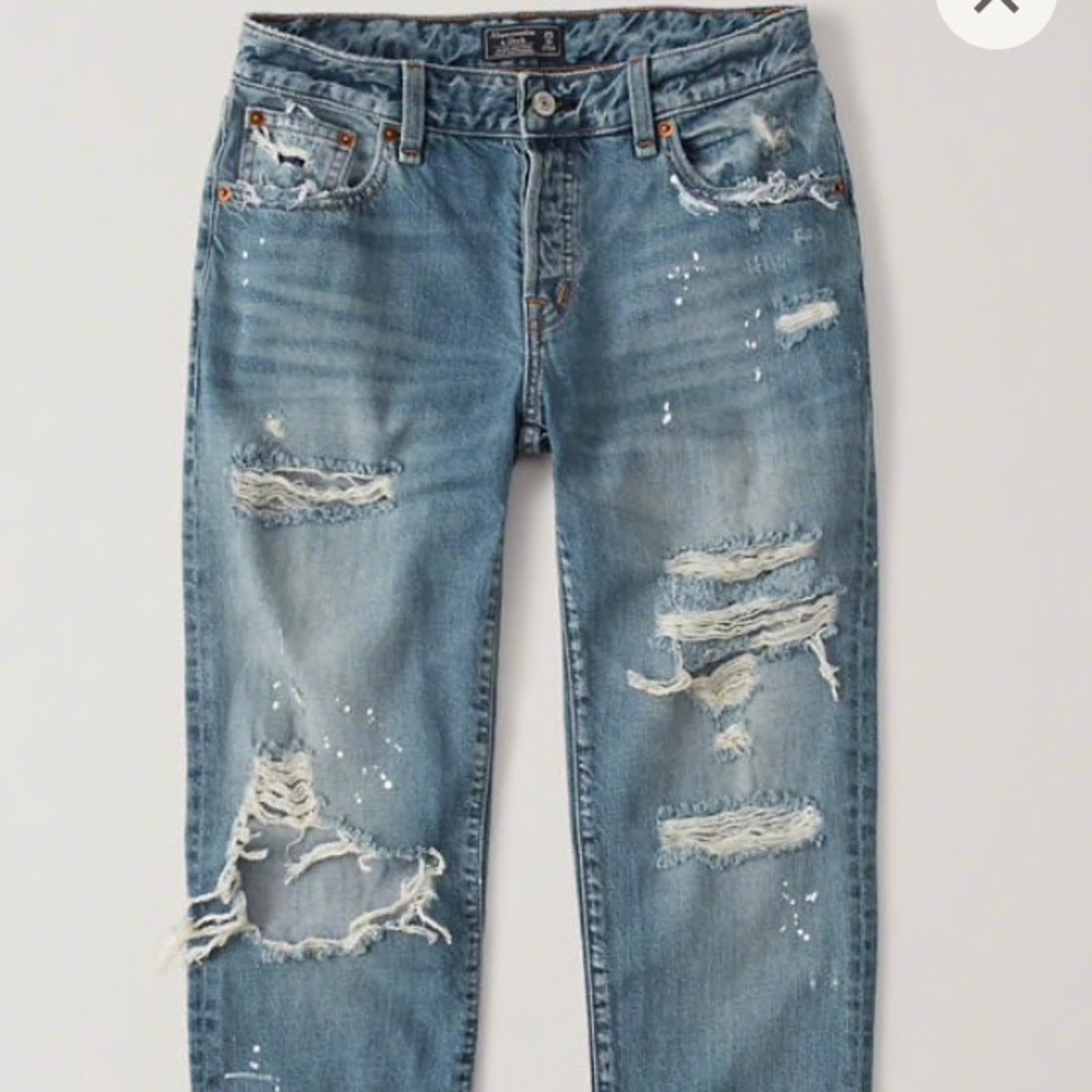 Nwt Abercrombie low rise boyfriend size 31 (12r)